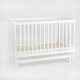 гр Ліжечко дитяче "Софія-2" - шарнір-підшипник з опускною боковиною, біла палочка (Білий)