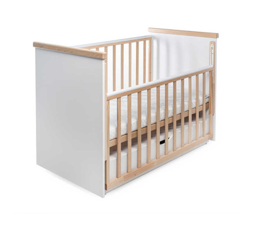 гр Ліжечко БУК "Хмаринка" колір - натуральний, з шухлядою + опускне DS-7021 (1) маятниковий механізм