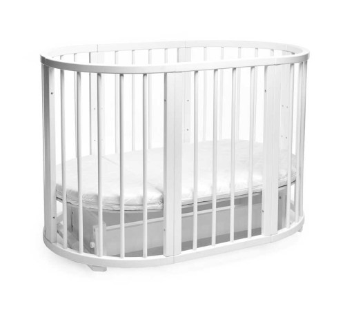 гр Ліжечко БУК "Обрій" колір - білий, без шухляди DS-8011 (1) маятниковий механізм