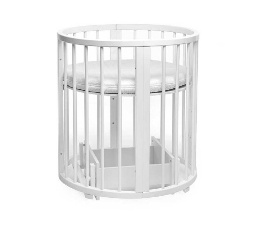 гр Ліжечко БУК "Обрій" колір - білий, без шухляди DS-8011 (1) маятниковий механізм