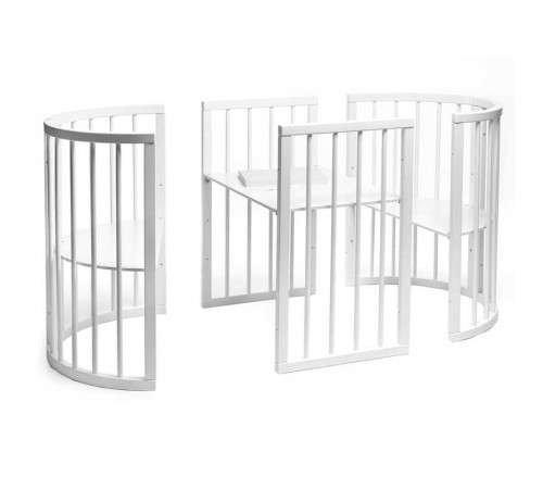 гр Ліжечко БУК "Обрій" колір - білий, без шухляди DS-8011 (1) маятниковий механізм