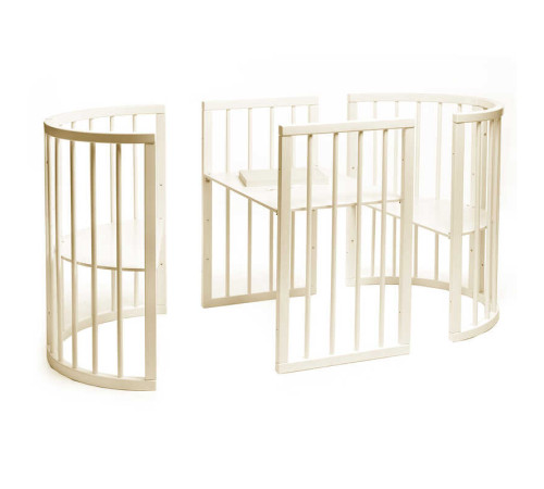 гр Ліжечко БУК "Обрій" колір - ваніль, без шухляди DS-8021 (1) маятниковий механізм