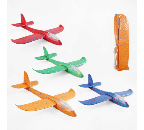 Планер M 50439 (160) 48 см, на батарейках, підсвітка, в пакеті, ВИДАЄТЬСЯ ТІЛЬКИ МІКС ВИДІВ