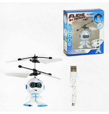 Літаюча іграшка JM 8856 Штрих =75383 (120) підсвічування, сенсорне керування, акумулятор, USB-кабель, в коробці
