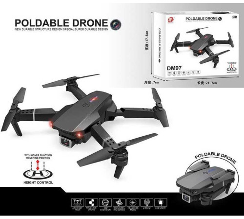 Квадрокоптер на радіокеруванні DM 97 (24) пульт 2,4 GHz, GPS, камера, акум. 3,7 V, “Headless mode”, у коробці – в наличии! Купите сейчас у KAZKOVA