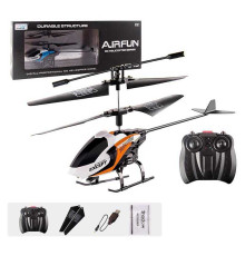 Гелікоптер на радіокеруванні AF 610-2 (36) 2 кольори, пульт 2,4 G, вбудований акумулятор, підсвічування, у коробці
