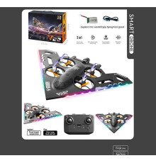 Літак на радіокеруванні V 22 (24) знімний акумулятор 3.7 V, USB-кабель, викрутка, пульт, підсвічування, в коробці