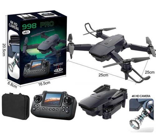 Квадрокоптер 998 PRO (36) в коробці – в наличии! Купите сейчас у KAZKOVA