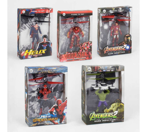 Літаючий Герой CX 22 G / 23G / 24G / 26G / 27G (72/2) 6 видів, сенсорне керування, акум., зарядка USB, підсвічування, в коробці, ВИДАЄТЬСЯ ТІЛЬКИ МІКС ВИДІВ – в наличии! Купите сейчас у KAZKOVA