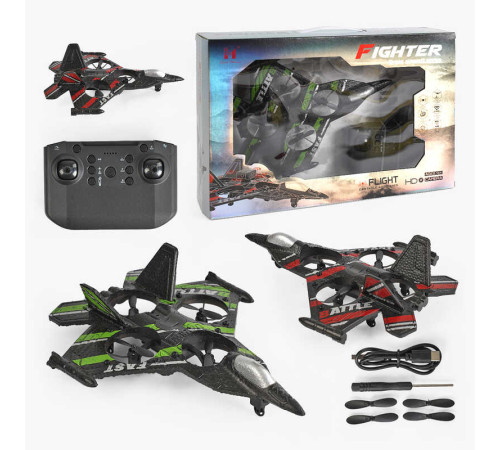 Літак на радіокеруванні LH-X 81 (24) 2 кольори, підсвічування, пульт 2.4 GHz, запасні лопаті, викрутка, коробці – в наличии! Купите сейчас у KAZKOVA