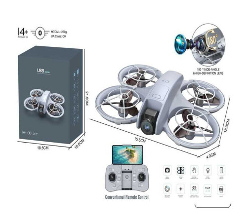 Квадрокоптер на радіокеруванні L 88 (36) в коробці