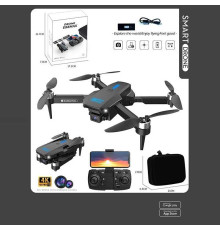 Квадрокоптер на радіокеруванні E 88 MAX (36) акумулятор, USB-кабель, викрутка, пульт, підсвічування, HD камера, сумка для зберігання, додаток, в коробці