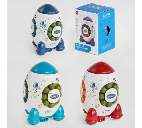 Логічна гра JD 133-7 A (384/2) 3 види, "Ракета", в коробці