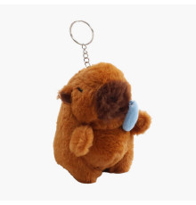 Брелок M 18448 (600) ЦІНА ЗА 1 ШТУКУ, “Капібара”, висота 12 см, металеве кільце