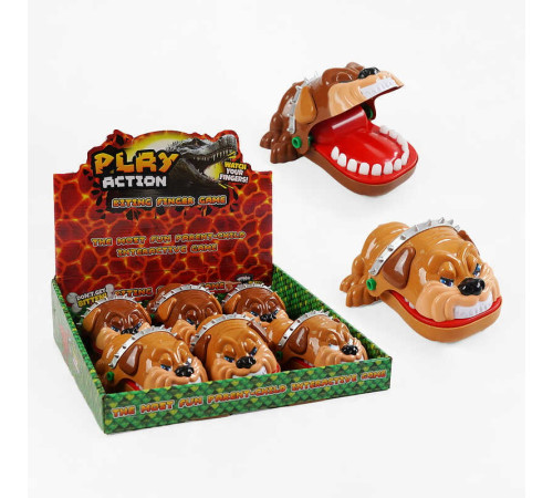 Набір зубастиків 323-3 (20) ЦІНА ЗА 6 ШТУК В БЛОЦІ, “Собака”, в коробці