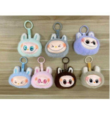 М`яка іграшка-брелок M 19740 (360) ЦІНА ЗА 1 ШТУКУ, герой, висота - 9 см, м'яке хутро, підсвічування, пісня, текстильна стрічка, карабін