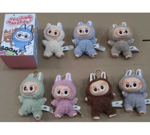 М'яка іграшка-брелок M 18662 (240) ЦІНА ЗА 1 ШТУКУ, висота героя 16 см, карабін, стопи та долоні обертаються, в коробці, ВИДАЄТЬСЯ ТІЛЬКИ МІКС ВИДІВ