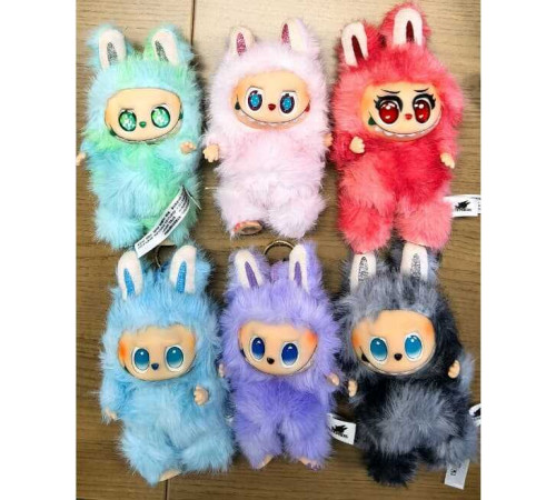 М`яка іграшка-брелок M 19778 (240) ЦІНА ЗА 1 ШТУКУ, висота героя 15 см, підсвічування, пісенька англійською, металевий карабін, голова, стопи та долоні обертаються на 360°, в коробці, ВИДАЄТЬСЯ ТІЛЬКИ МІКС ВИДІВ