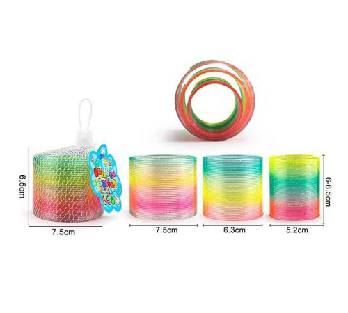 Набір пружинок A 0567 W7 (336/2) 3 шт, D=7.56.35.2 см, в сітці