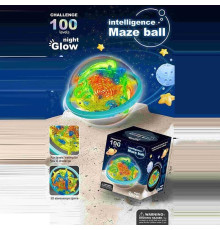 Лабіринт 1613-2 (72/2) 100 шляхів, світиться у темряві, 3D формат гри, в коробці