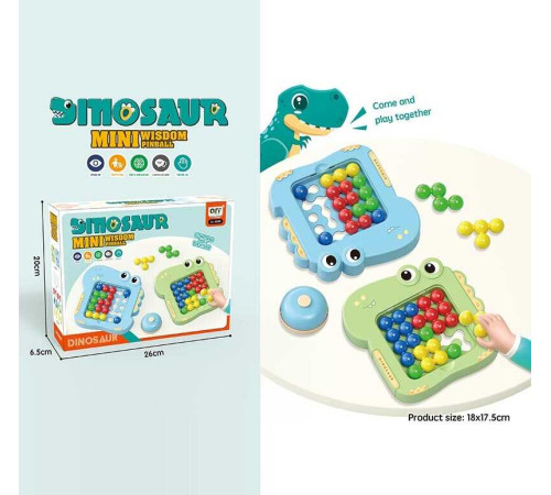 Логічна гра 1138 (72/2) 2 платформи, кольорові кульки, настільний дзвіночок, в коробці Логічна гра 1138 (72/2) 2 платформи, кольорові кульки, настільний дзвіночок, в коробці