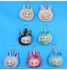 М`яка іграшка-брелок M 19800 (720) ЦІНА ЗА 1 ШТУКУ, висота голови героя 9.5 см, світло, пісня англійською, карабін, ВИДАЄТЬСЯ МІКС