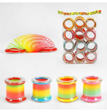 Пружинка A 22 H (24) ЦІНА ЗА 12 ШТУК В УПАКОВЦІ, з кольоровими кульками