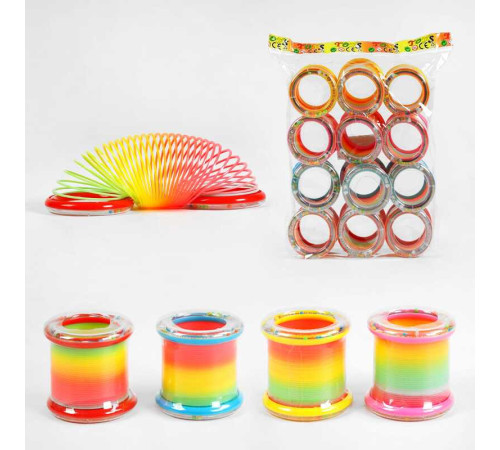 Пружинка A 22 H (24) ЦІНА ЗА 12 ШТУК В УПАКОВЦІ, з кольоровими кульками – в наличии! Купите сейчас у KAZKOVA