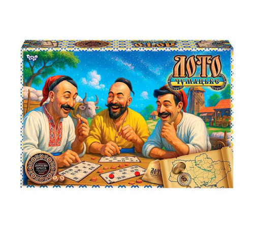 гр Настільна гра "Чумацьке ЛОТО" бочата DTG105 (5) "Danko Toys"
