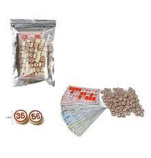 Лото K 9070 A (96/2) 90 фішок, 48 карток, в пакеті