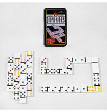 Доміно C 60297 (24) 28 штук, металева коробка, у коробці