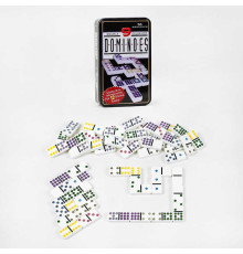 Доміно C 60298 (12) 55 штук, металева коробка, у коробці
