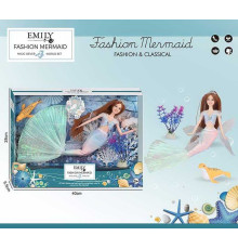 Лялька QJ 137 A (36/2) "Русалонька", висота 30 см, фігурка морського мешканця, у коробці