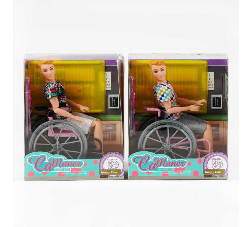 Лялька KQ 159 A (48/2) 2 види, висота 33 см, візочок, медичне приладдя, в коробці