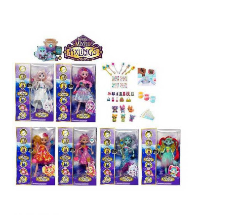 Лялька TK 2040 (96/2) 27 см, шарнірні суглоби, аксесуари, наліпки, фарби, пензлик, в коробці, ВИДАЄТЬСЯ МІКС ВИДІВ