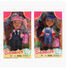 Лялька JJ 8754-48 (192/2) 2 види, 16 см, знімне взуття, аксесуари, в коробці