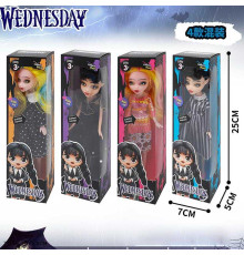 Лялька LK 1423-2 (300/2) 4 види, висота ляльки - 22.5 см, гумова знімна голова, рухомі кінцівки, 1шт в коробці