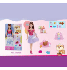 Лялька WG 202 (96/2) висота: 30см, улюбленці, знімний одяг, аксесуари, в коробці