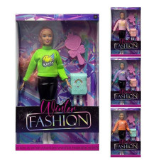 Лялька 2004 B (72/2) 4 види, 30 см, шарнірні суглоби, аксесуари, в коробці, ВИДАЄТЬСЯ ТІЛЬКИ МІКС ВИДІВ