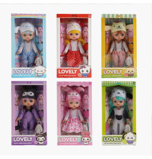 Лялька XD 112 (72/2) висота - 27 см, музичний чіп, пісня англійською мовою, аксесуари, знімний одяг, знімне взуття, рухомі елементи, в коробці, ВИДАЄТЬСЯ МІКС ВИДІВ