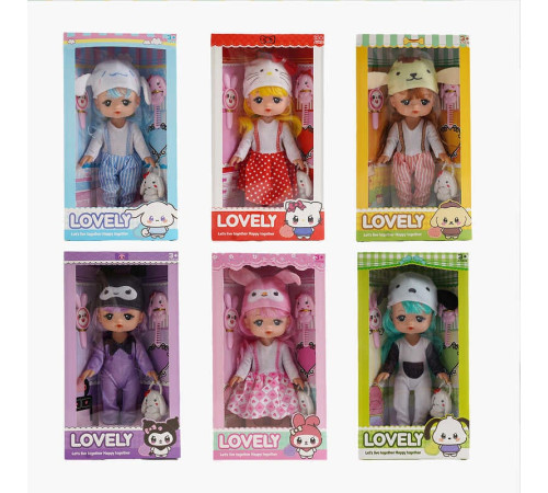 Лялька XD 112 (72/2) висота - 27 см, музичний чіп, пісня англійською мовою, аксесуари, знімний одяг, знімне взуття, рухомі елементи, в коробці, ВИДАЄТЬСЯ МІКС ВИДІВ