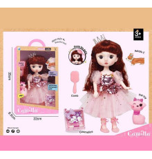 Лялька A 924 E (24/2) висота: 30 см, шарнірні суглоби, імітація скляних очей, аксесуари, в коробці