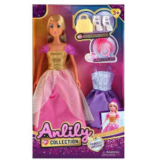 Лялька 616335 (36) висота 30 см, знімний одяг, аксесуари, змінний одяг, рухомі кінцівки, в коробці