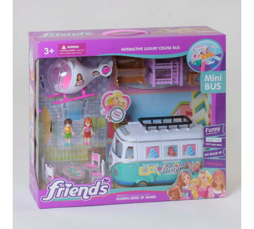 Ігровий набір Міні-Автобус 7891 (16/2) трансформується, в коробці