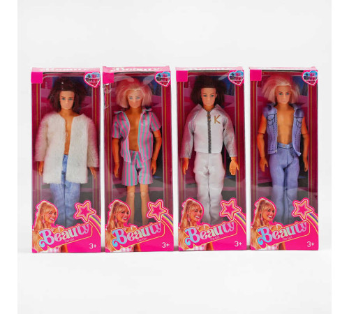 Лялька 9518 B (144/2) 4 види, ВИДАЄТЬСЯ ТІЛЬКИ МІКС ВИДІВ, висота 30 см, в коробці