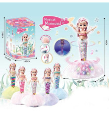 Лялька 5962 B (60/2) 5 видів, колесо вільного ходу, підсвічування, мелодія, в коробці, ВИДАЄТЬСЯ ТІЛЬКИ МІКС ВИДІВ