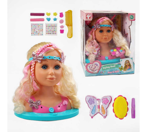 Манекен для зачісок YL 888 E-1 (8) манекен для зачісок та макіяжу, світловий ефект, з аксесуарами, в коробці – в наличии! Купите сейчас у KAZKOVA