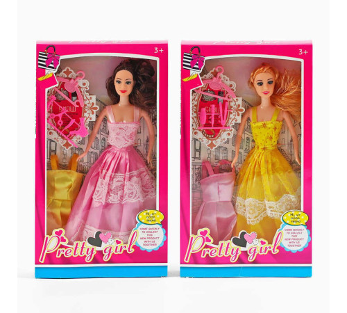 Лялька DYBB 17 (120/2) 2 види, прикраса, плаття, в коробці