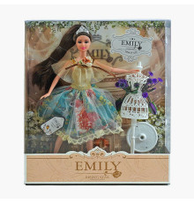 Лялька QJ 078 A (48/2) діадема, манекен, висота 30 см, в коробці