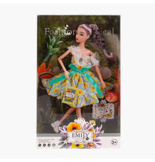 Лялька QJ 128 A (72/2) 30 см, знімне взуття, штучні квіти, в коробці